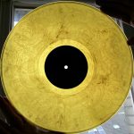 Amber Vinyl with etching