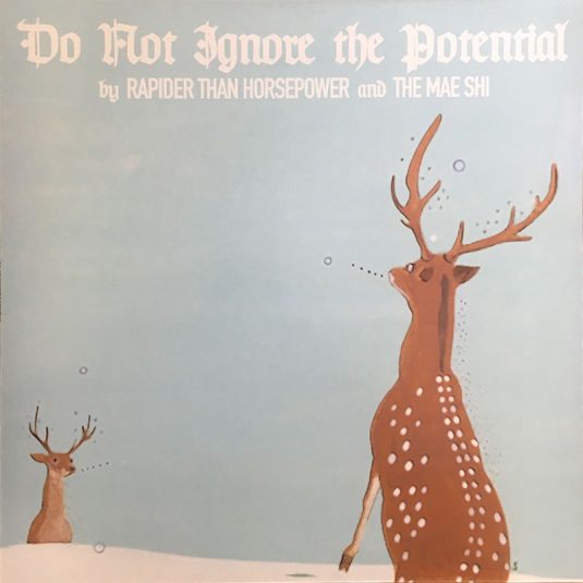 THE MAE SHI / RAPIDER THAN HORSEPOWER – Do Not Ignore The Potential (NAR 010) LP